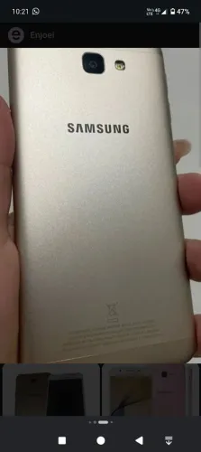 Celular j5 prime Samsung(pra peças)