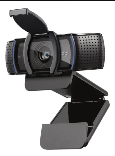 Webcam Full HD Logitech C920s com Microfone Embutido