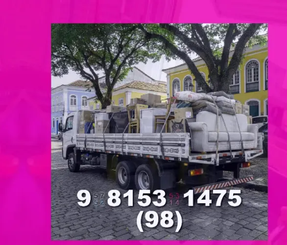 frete em carreta para São Luís, Centro, Renascença, Ponto Novo e São Francisco!