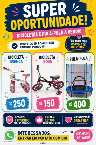 Pula pula. Bicicletas