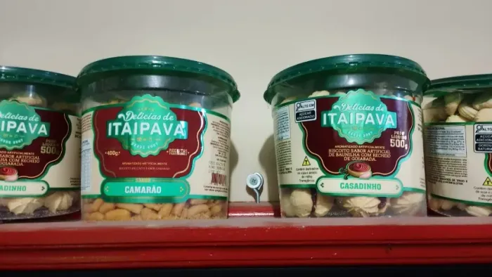 biscoitos doces e salgados delicias de itaipava (todos lacrados)