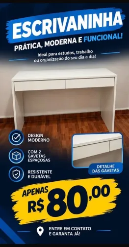 Mesa escrivaninha