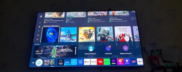 Smart TV Samsung 65 4K UltraHD - perfeito estado