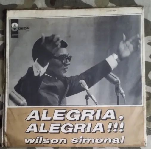 LP Vinil Wilson Simonal Alegria, Alegria Mono 1967 VG