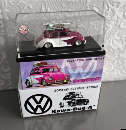 Hot Wheels 2023 RLC Kawa-Bug-A Fusca VW Magenta sELECTIONs