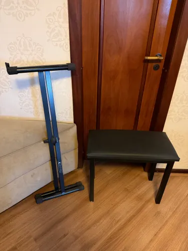Pedestal e Banco teclado piano