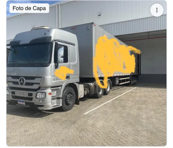 ACTROS 2546 2011 motor batido
