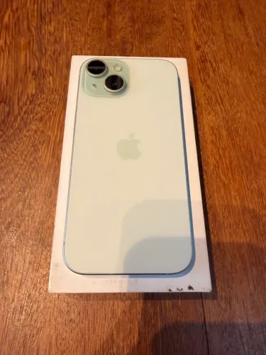 iPhone 15 128GB Verde (Na Caixa) - Impecável + Película de Privacidade