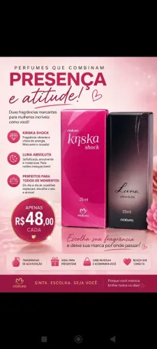 Vendo perfume Natura Boticário Eudora Jequiti Avon