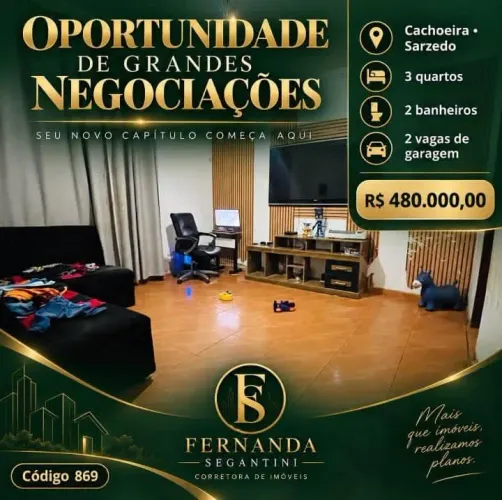 CASA GRANDE EM SARZEDO