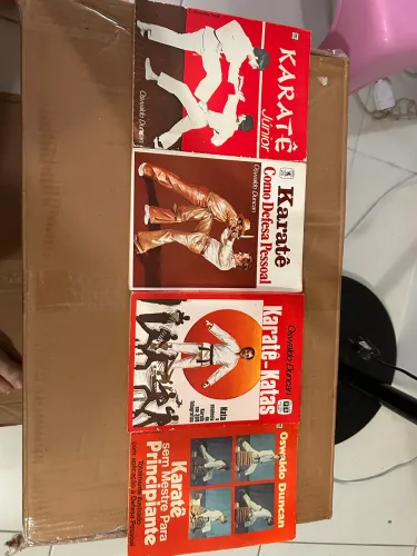 Coleção de livros de Karatê Oswaldo Ducan