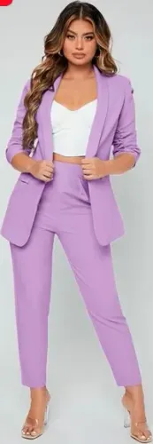 blazer feminino lilas 