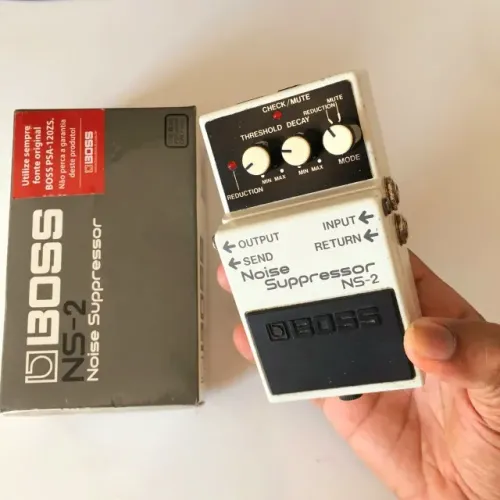 Pedal Boss NS-2 Noise Suppressor Original (Usado em Igreja - Muito Conservado)