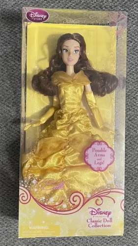 BONECA BARBIE BELA DISNEY STORE ( JOELHO ARTICULADO) NOVA LACRADA