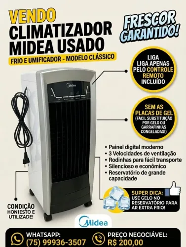 CLIMATIZADOR MIDEA 