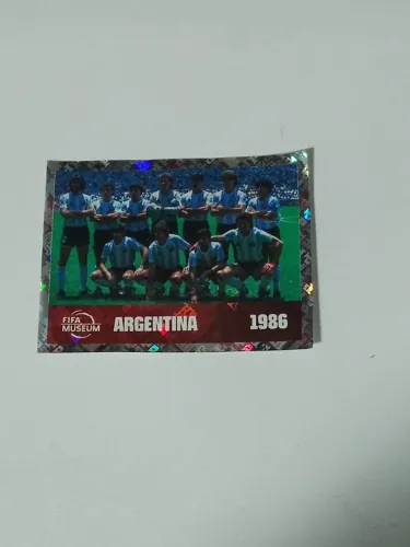 Figurinha Copa 2026 - Seleção Argentina de 1986