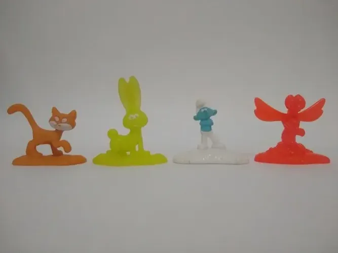 Kit Smurfs - Miniaturas Coleção Mc Donalds