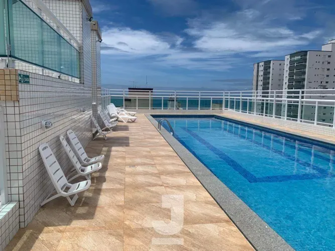 Apartamento à Venda - Caiçara, Praia Grande - 94m2 - Condomínio Jardim das Tulipas - 2 Qua