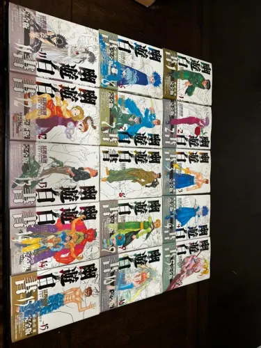 Yu Yu Hakusho Kanzenban completa 1 ao 15 - coleção rara e impecável