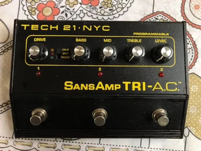 Pedal SamsAmp Tri AC(USA) parcelo no Olxpay/ML avalio troca