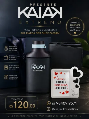 Dia dos Namorados Kaiak extremo