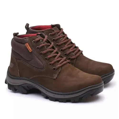 BOTA FEMININA SEGURANÇA EPI CA GOGOWEAR 100% COURO REF DUSTER COR