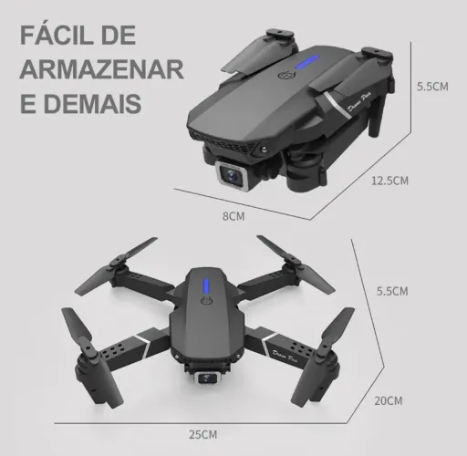Mini drone E88 PRÓ 