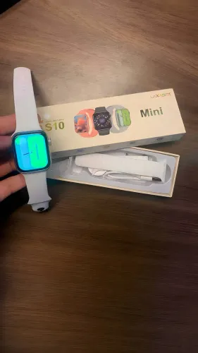 SmartWatch s10 mini, cor prata