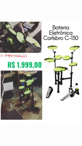 Bateria Eletrônica Carlsbro CSD-130