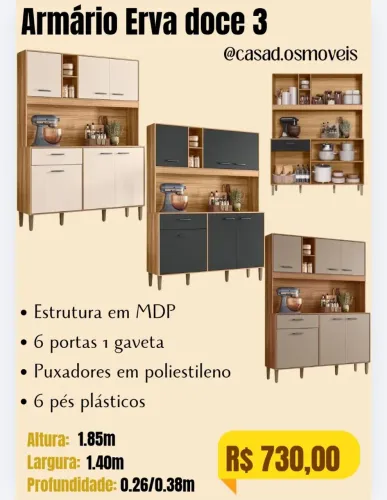 Armário cozinha 1.40m