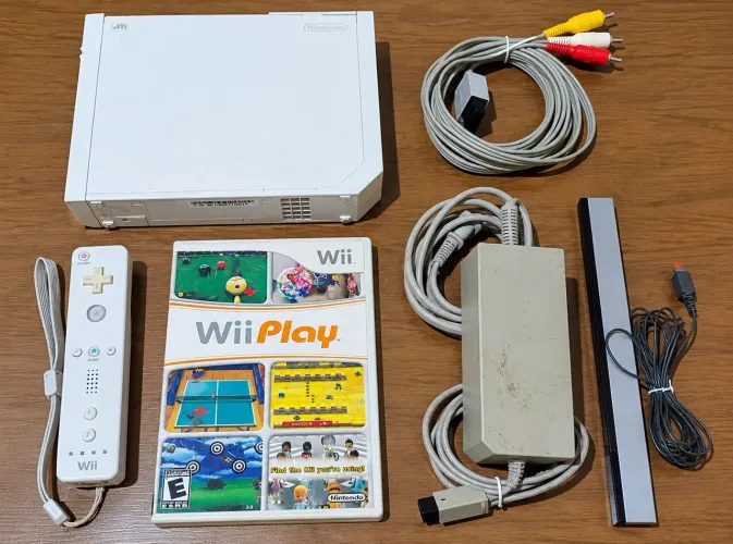 Nintendo Wii Bloq. de Fábrica + Wii Sports Original