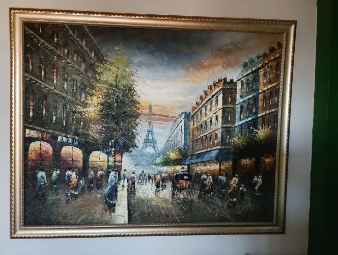 Paisagem - Paris Antiga