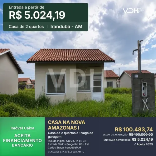CASA NA NOVA AMAZONAS I