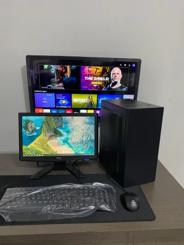 Computador Intel core i5 3470 8gb Ssd 120gb Monitor LED 16 Polegadas Windows 