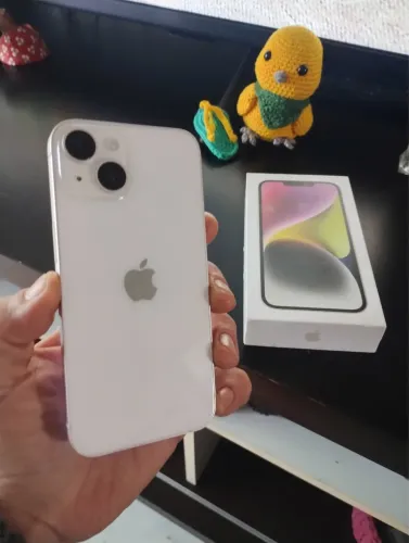 iphone 14 - 128gb branco todo original 85%