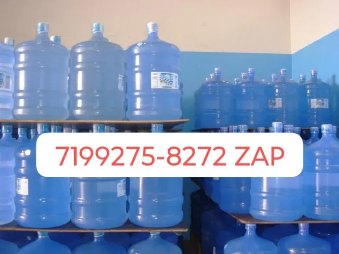 Água mineral galão de 20 litros