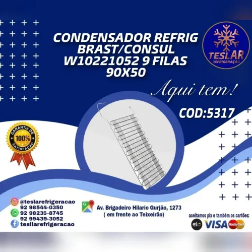 Condensador Refri Consul 