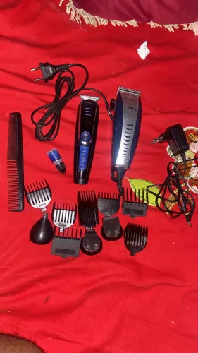 Máquina de cortar cabelo, máquina de detalhe kit mondial