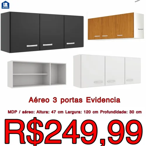 ARMÁRIO AÉREO PROMOÇÃO