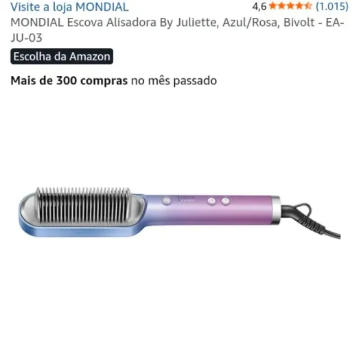 Escova alisadora