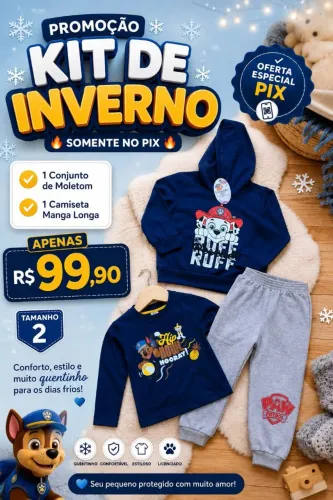 Promoção Kit de Inverno