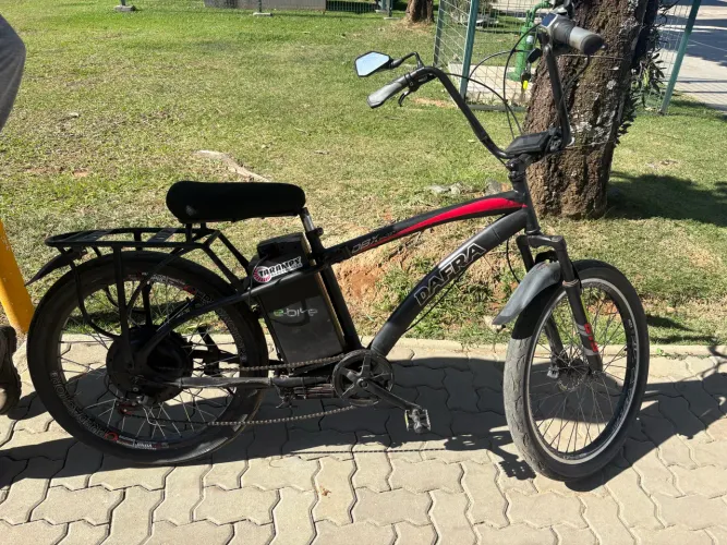 Bicicleta Elétrica Dafra E-Bike 350W - Bateria de Lítio - Muito Conservada