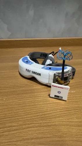 Óculos Fpv Fatshark Dominator V1 com Módulo RapidFire 
