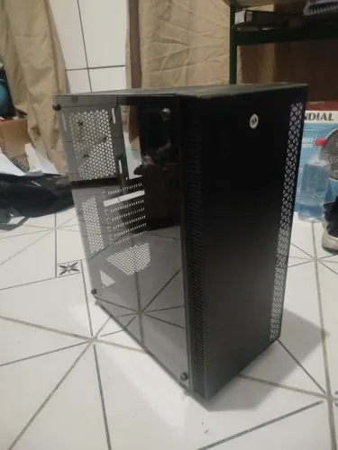 Gabinete Gamer TGT Skylancer Lateral De Vidro Preto