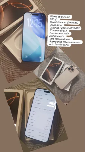 IPhone 16 pro Max 