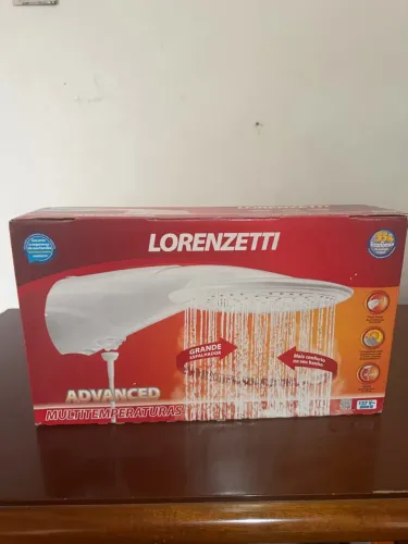 [novo] Chuveiro Elétrico Ducha Lorenzetti Advanced Turbo 127V (5500W) MULTITEMPERATURAS 