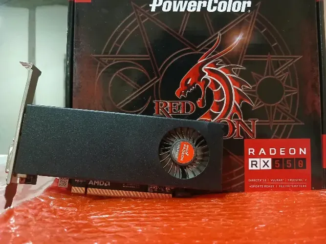AMD RX 550 4GB Low Profile Power Color