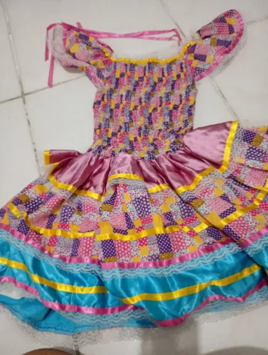 Vestido junino infan6