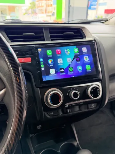 MULTIMÍDIA ANDROID CARPLAY SEM FIO HONDA FIT E  CITY 