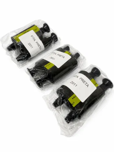 Kit 3 Ribbon Compativel Evolis R2011 Pebble Dualys